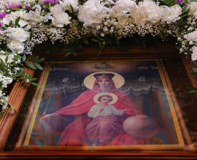 The Icon of the Mother of God “Derzhavnaya”