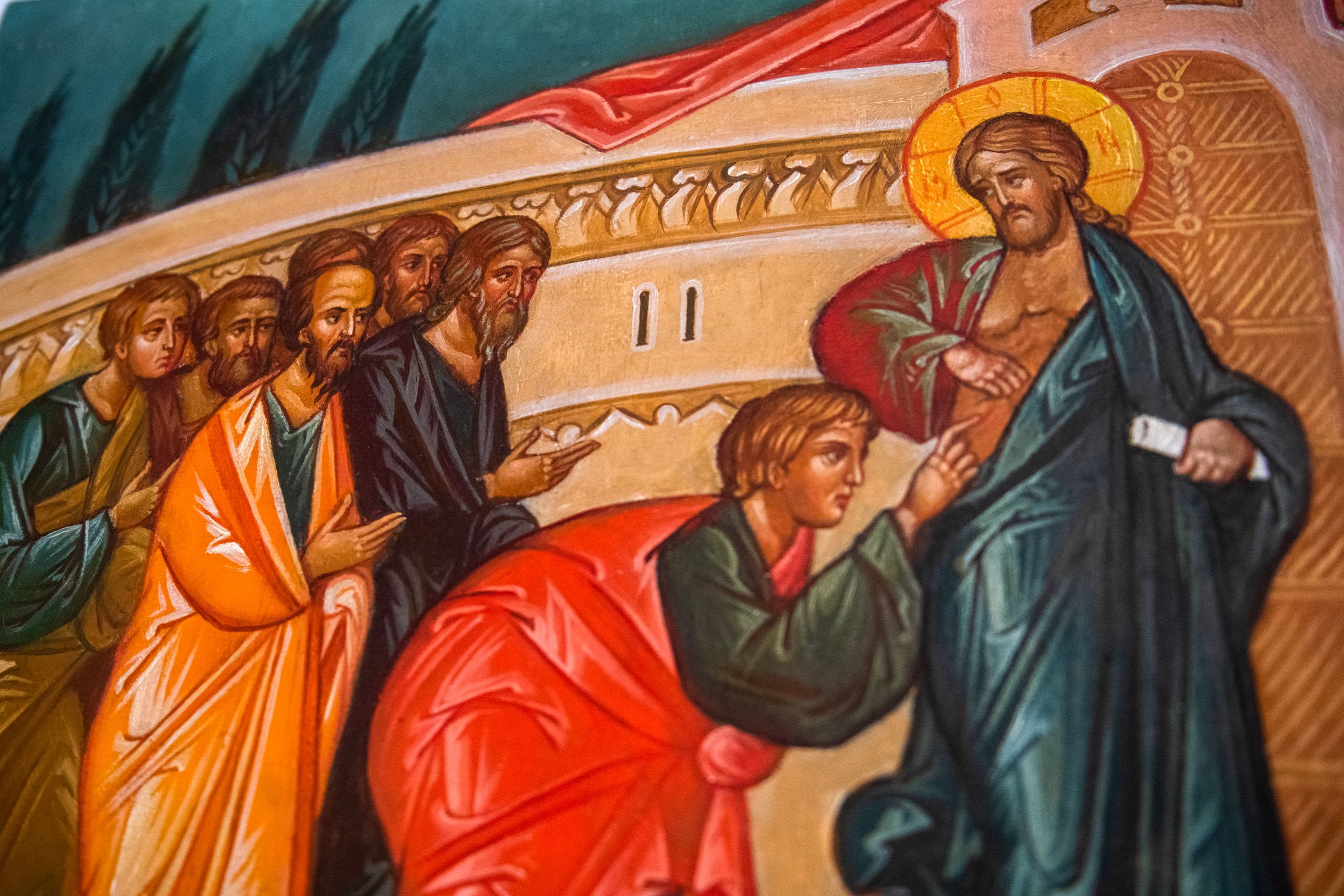 “Светлый привет в воскресенье Фоми́но. Bright Greetings on Fomin Sunday.”
