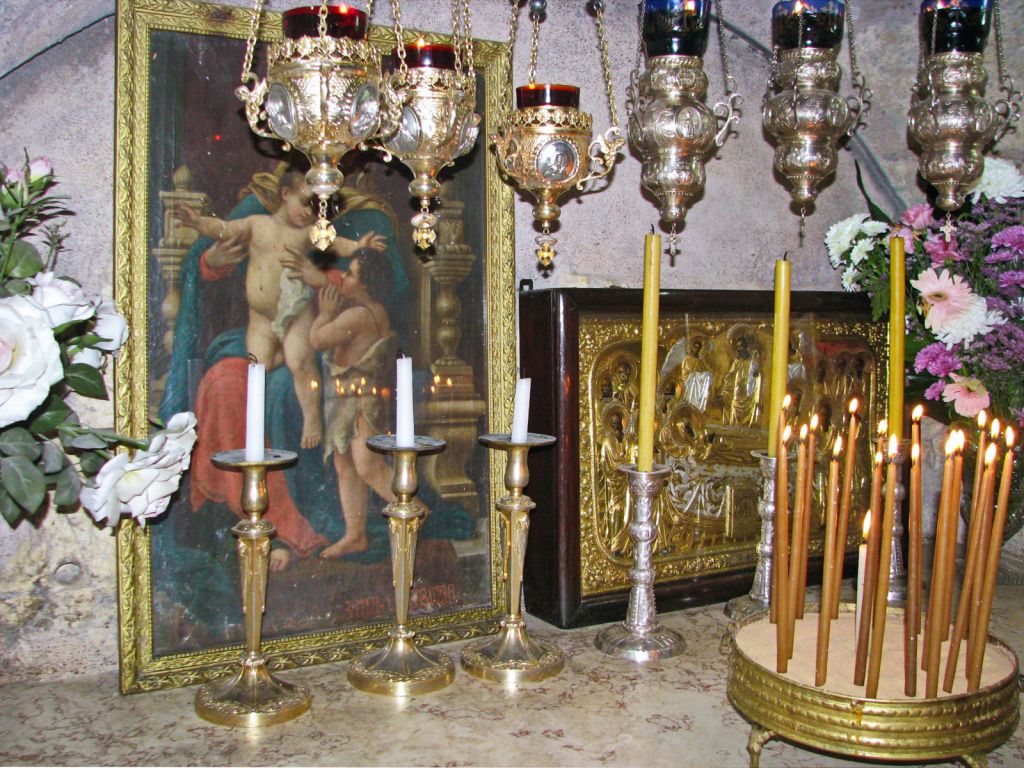 Храм Успения Пресвятой Богородицы на Масличной горе.