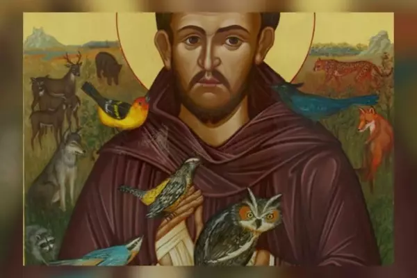 Видение Франциска Ассизского и прп. Серафима Саровского.